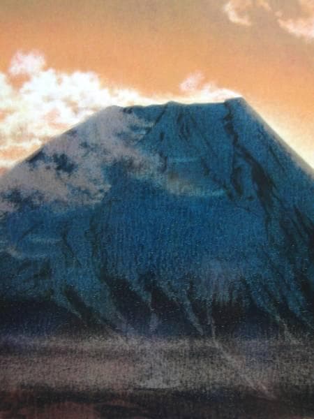 岩橋英遠、晨陽、希少・大判画集画、新品高級額・額装付、状態良好