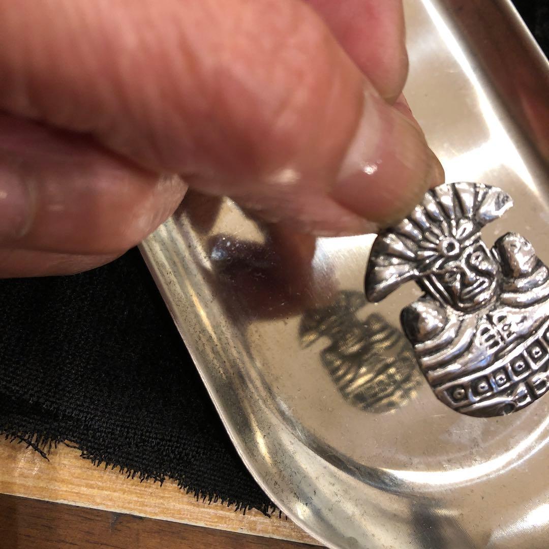 超レア☆アステカ　スターリングシルバー　キーホルダー