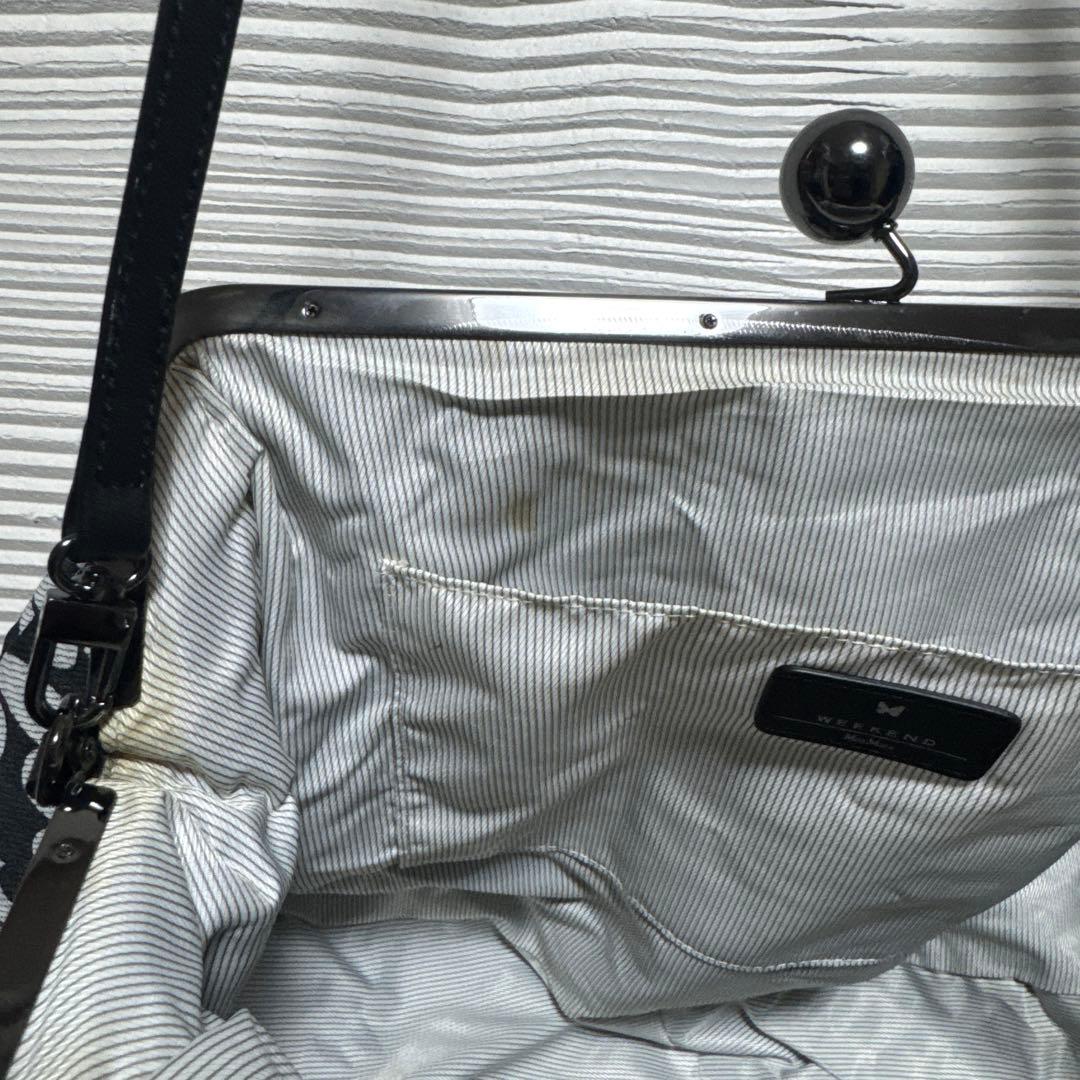 MaxMara WEEKEND がま口　ショルダーバッグ