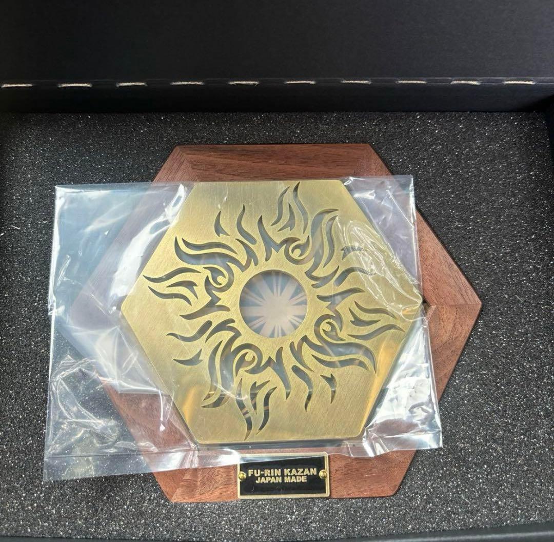 FU-RINKAZAN × 802produs 新七宝　真鍮プレート