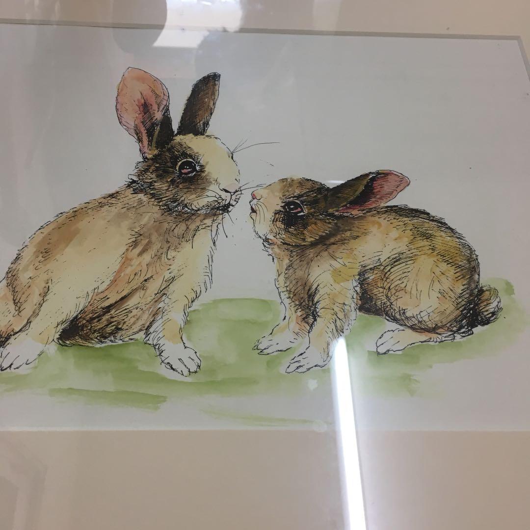 0480　新宅光男  卯 うさぎ   太陽美術協会 会友