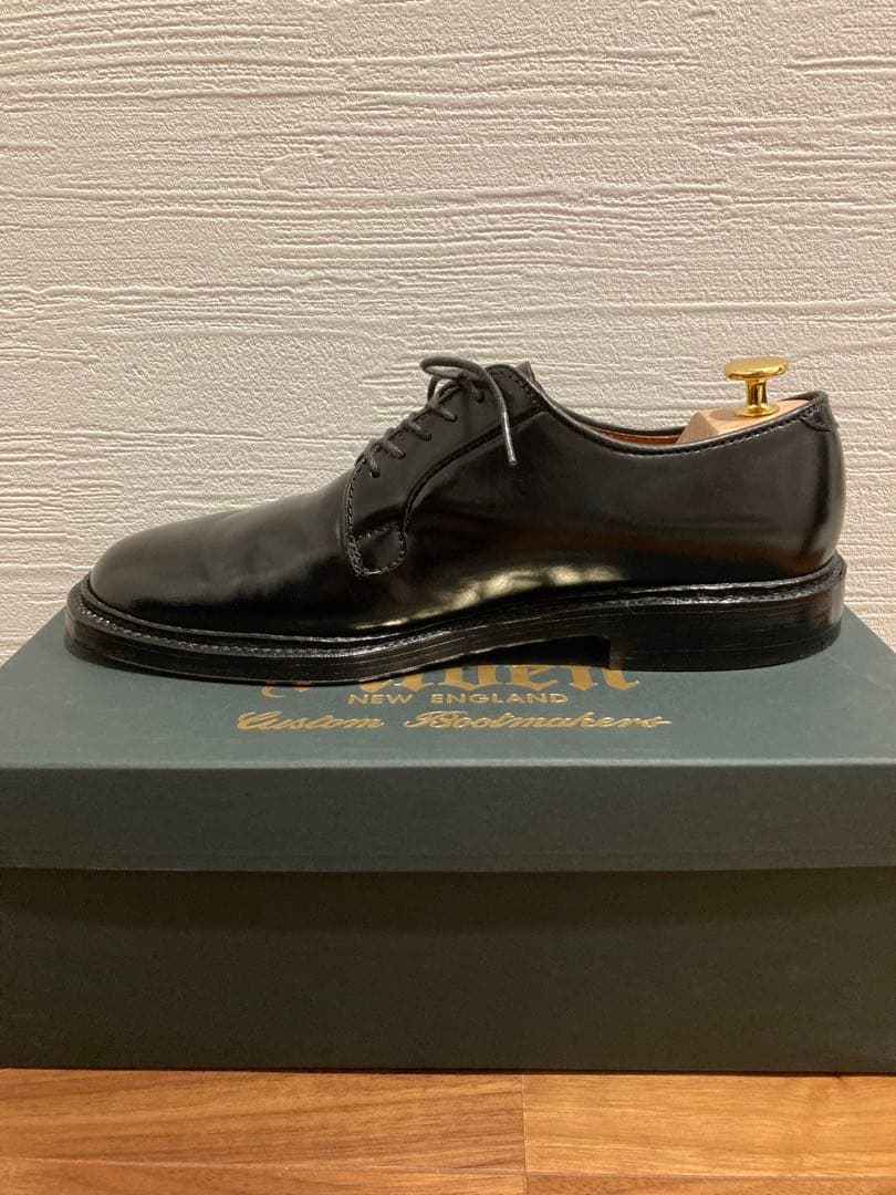 Alden オールデン 9901 ブラックコードバン プレーントゥ7D