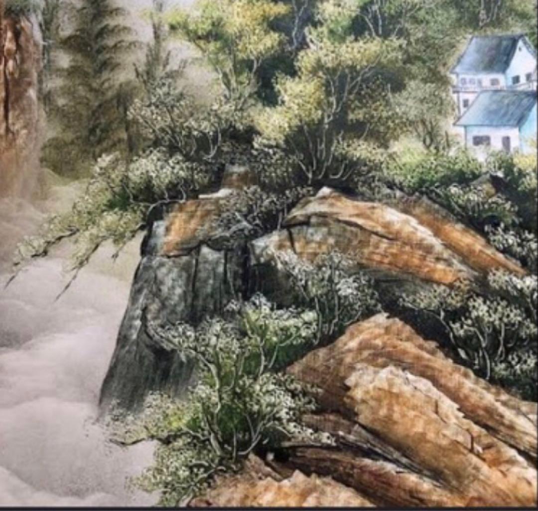 山水画 桂林　霍娜作品