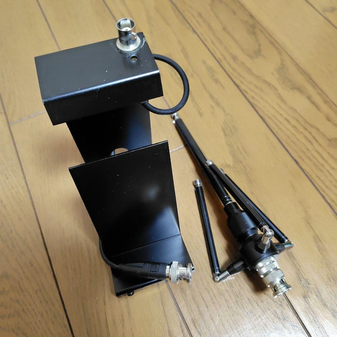 広帯域受信　高感度ハンディアンテナ　AZ-IH 受信機台　JEC社製 絶版品