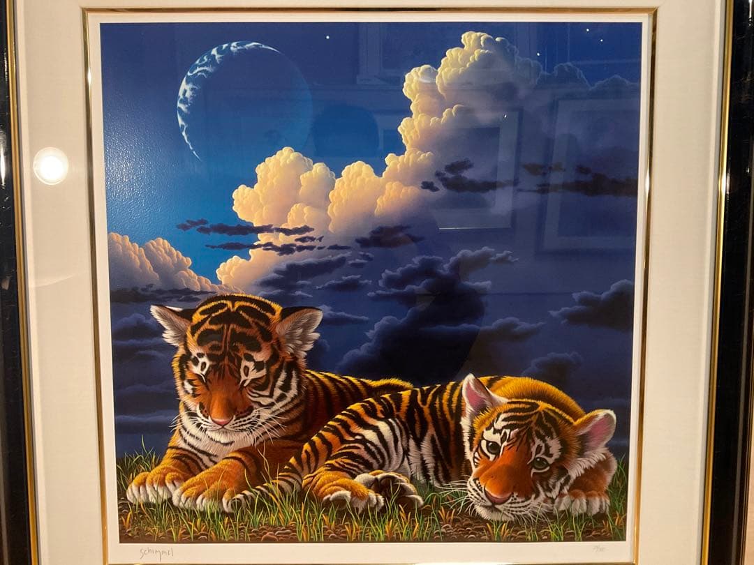 シム・シメール「母に抱かれて」ジークレー　直筆サイン・エディション・作品保証書有