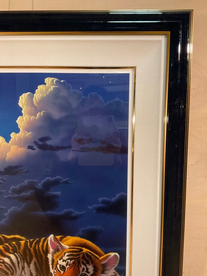 シム・シメール「母に抱かれて」ジークレー　直筆サイン・エディション・作品保証書有