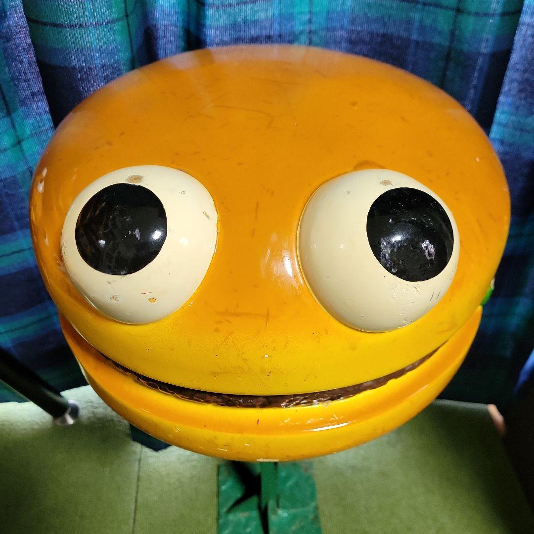 ヴィンテージ ハンバーガー パッチ 1体のみ。 ハンバーガー オブジェ