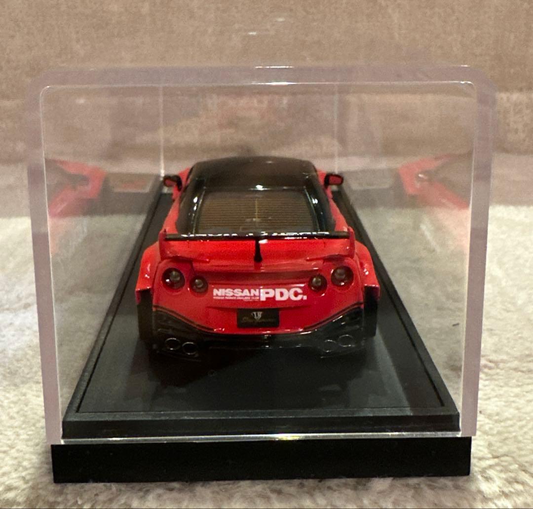 LBWK 35GT-R 1/43赤　LB⭐︎PERFORMANCE【限定2/20】