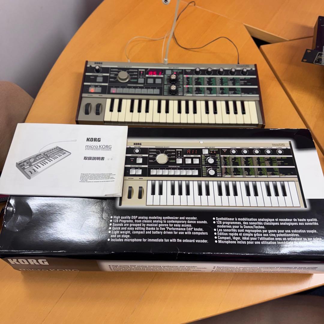 KORG microKORG シンセサイザー 37鍵