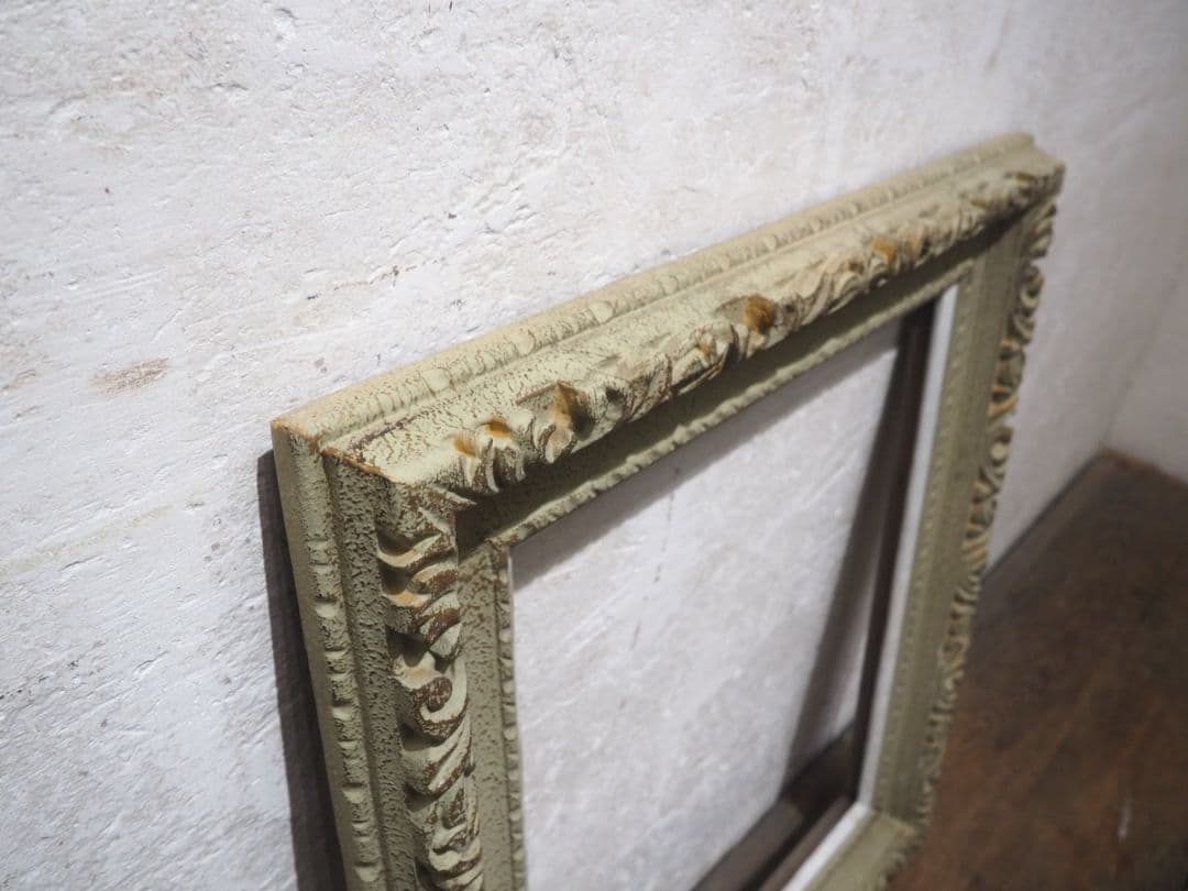 1287 レトロな額縁　F10　アートフレーム　油彩　水彩　画材　ビンテージ