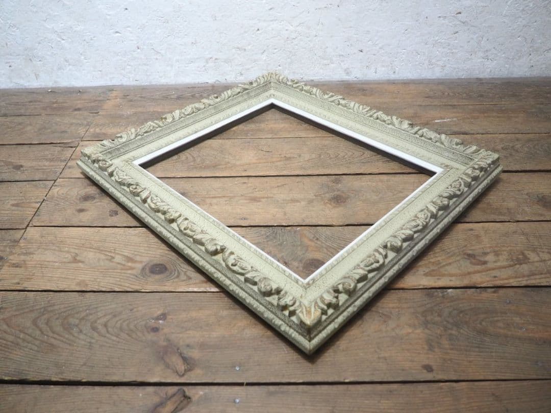 1287 レトロな額縁　F10　アートフレーム　油彩　水彩　画材　ビンテージ