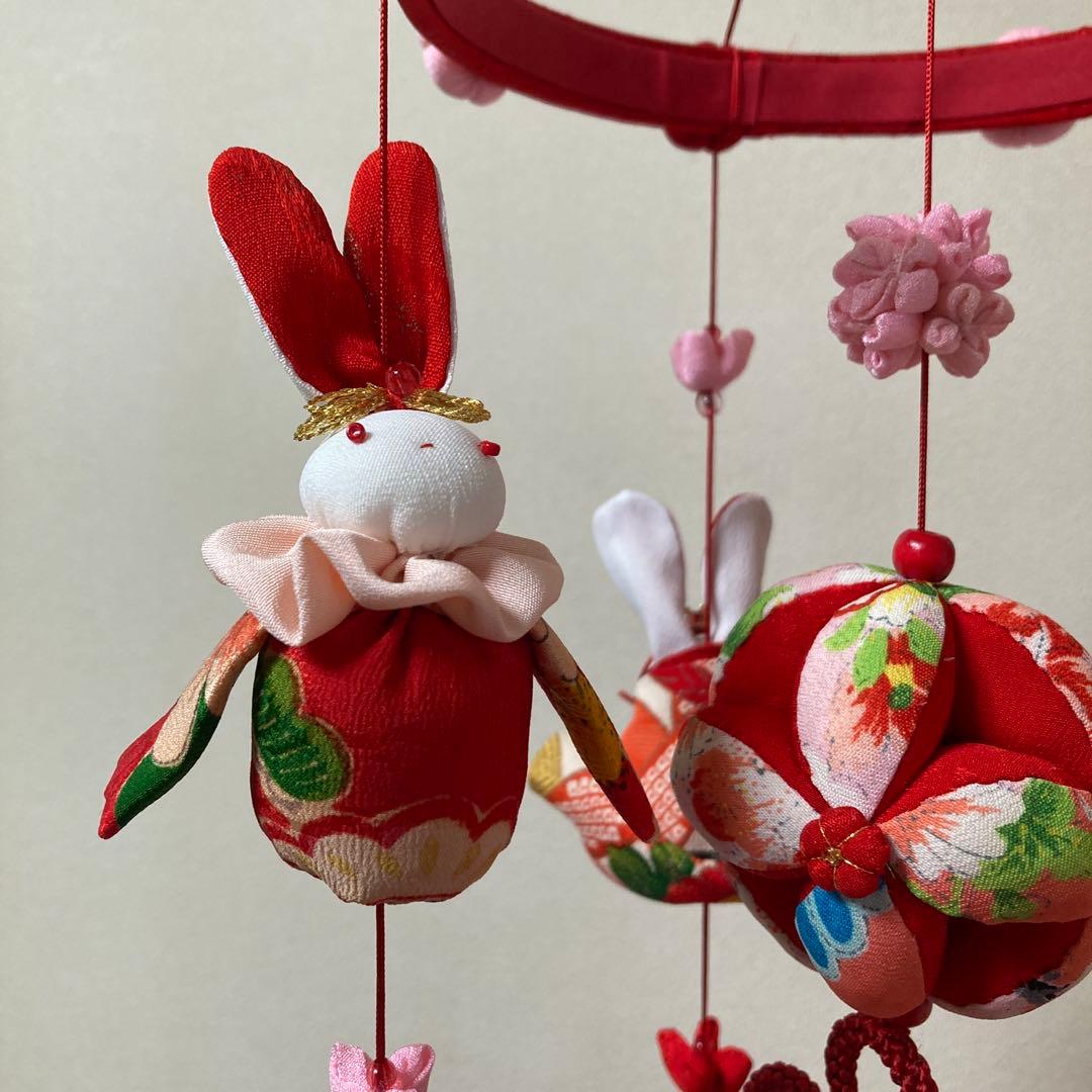 519 ごろちゃん　うさぎの吊るし飾り
