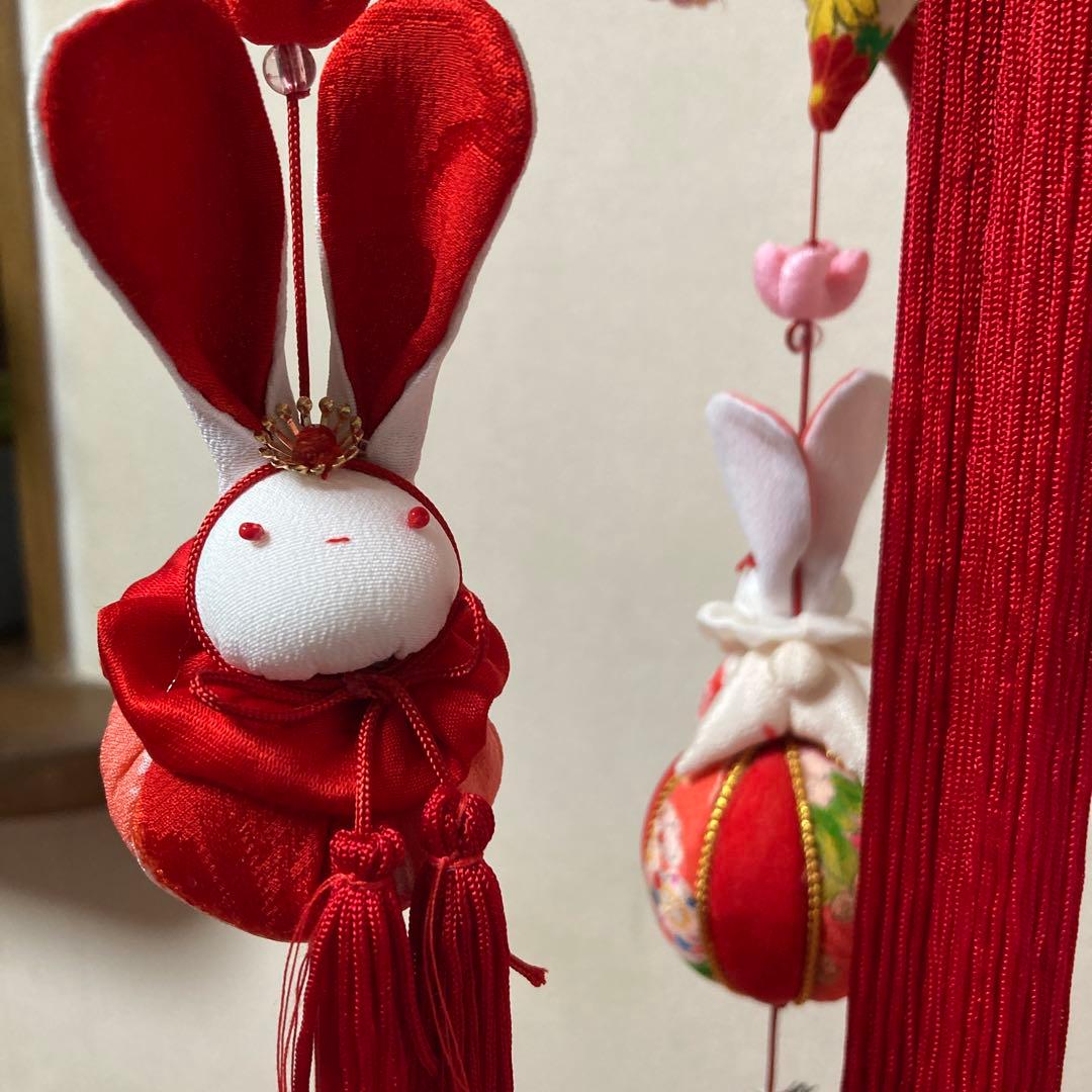 519 ごろちゃん　うさぎの吊るし飾り