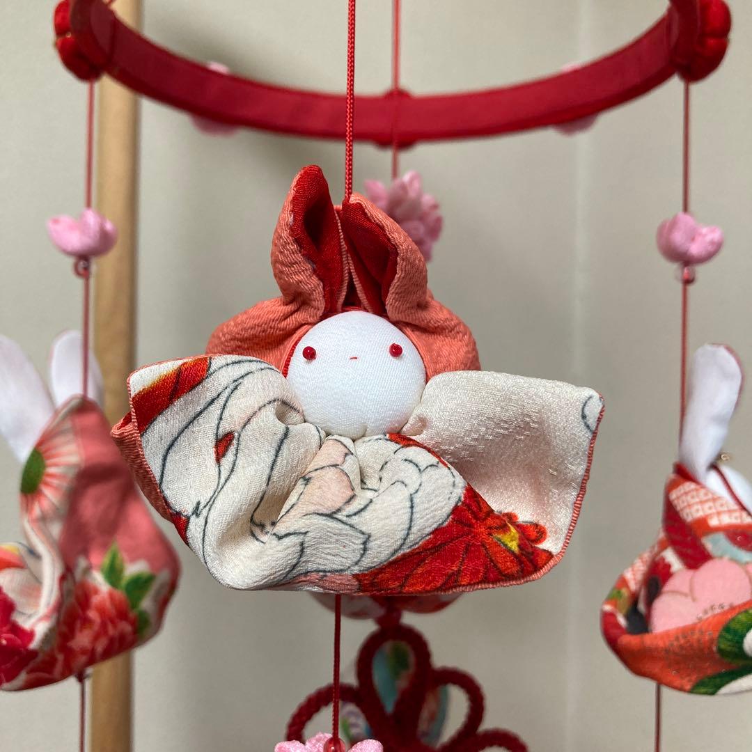 519 ごろちゃん　うさぎの吊るし飾り