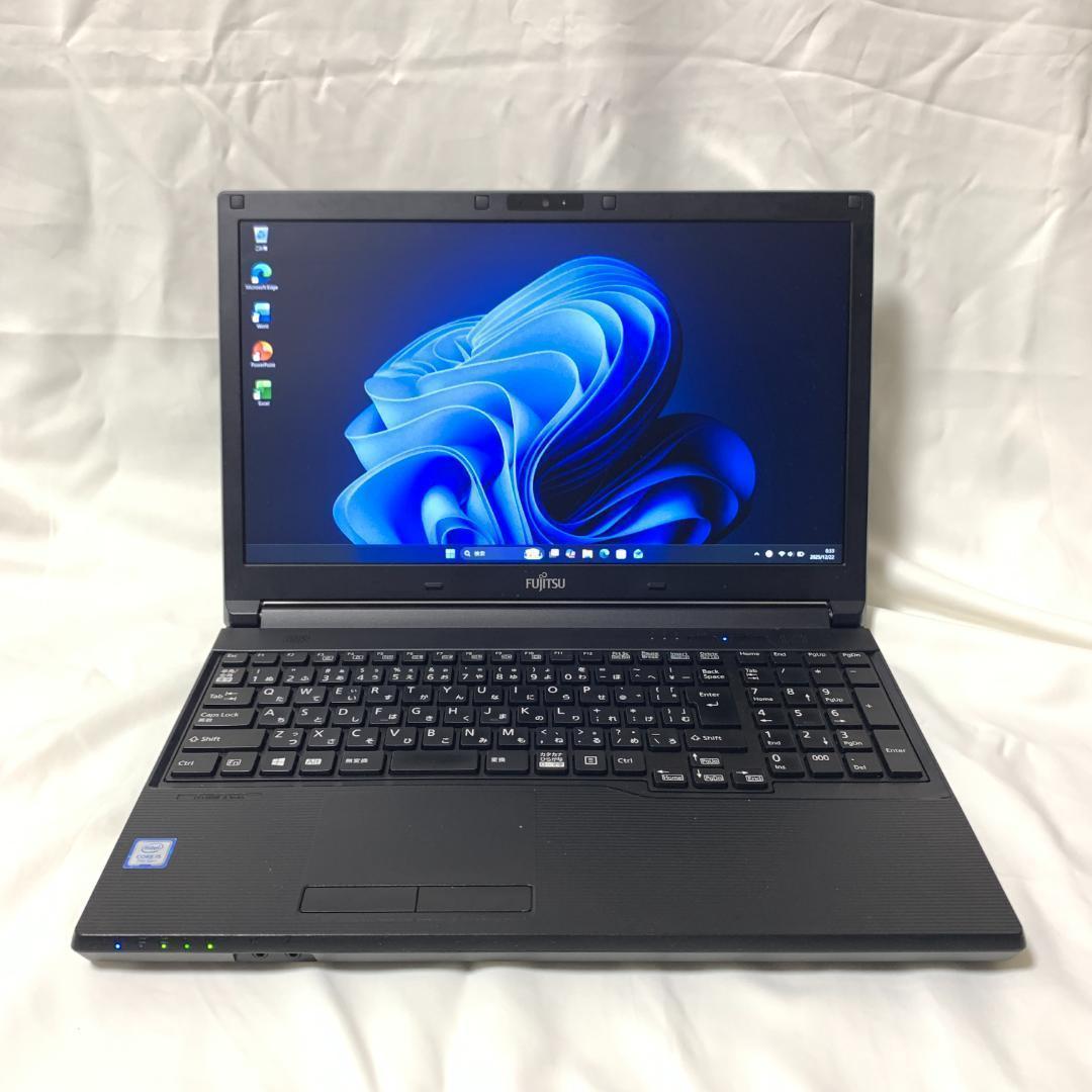 F09E【美品】富士通　15.6型FHD/i5第7世代/16G/SSD1TB