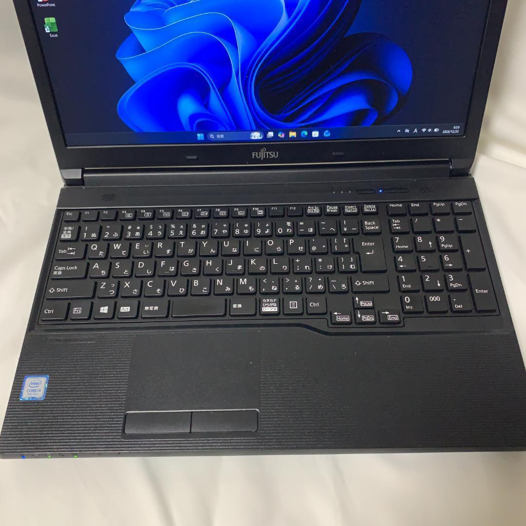 F09E【美品】富士通　15.6型FHD/i5第7世代/16G/SSD1TB