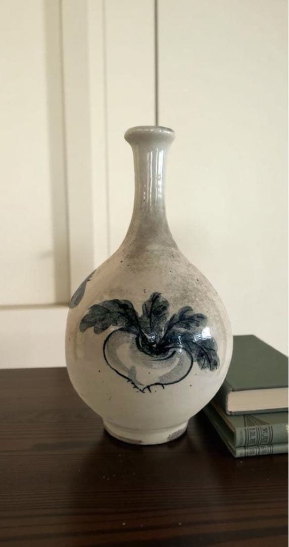 骨董 壺 野菜 アンティーク