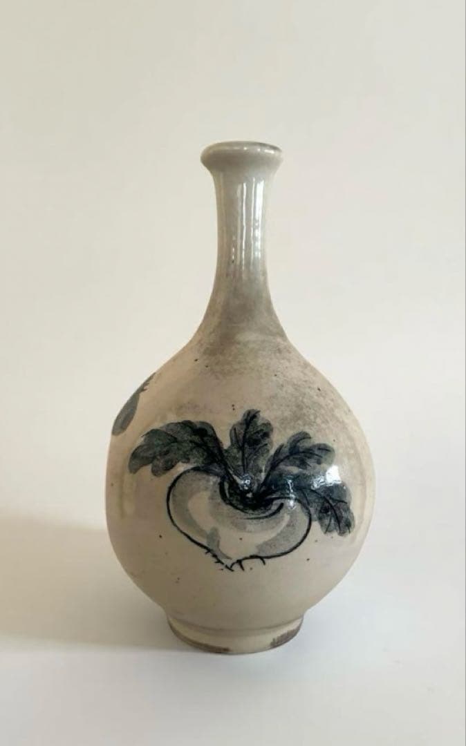 骨董 壺 野菜 アンティーク