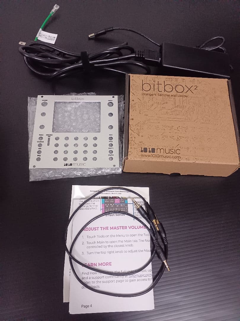 1010music bitbox mk2 モジュラーシンセ 電源付き