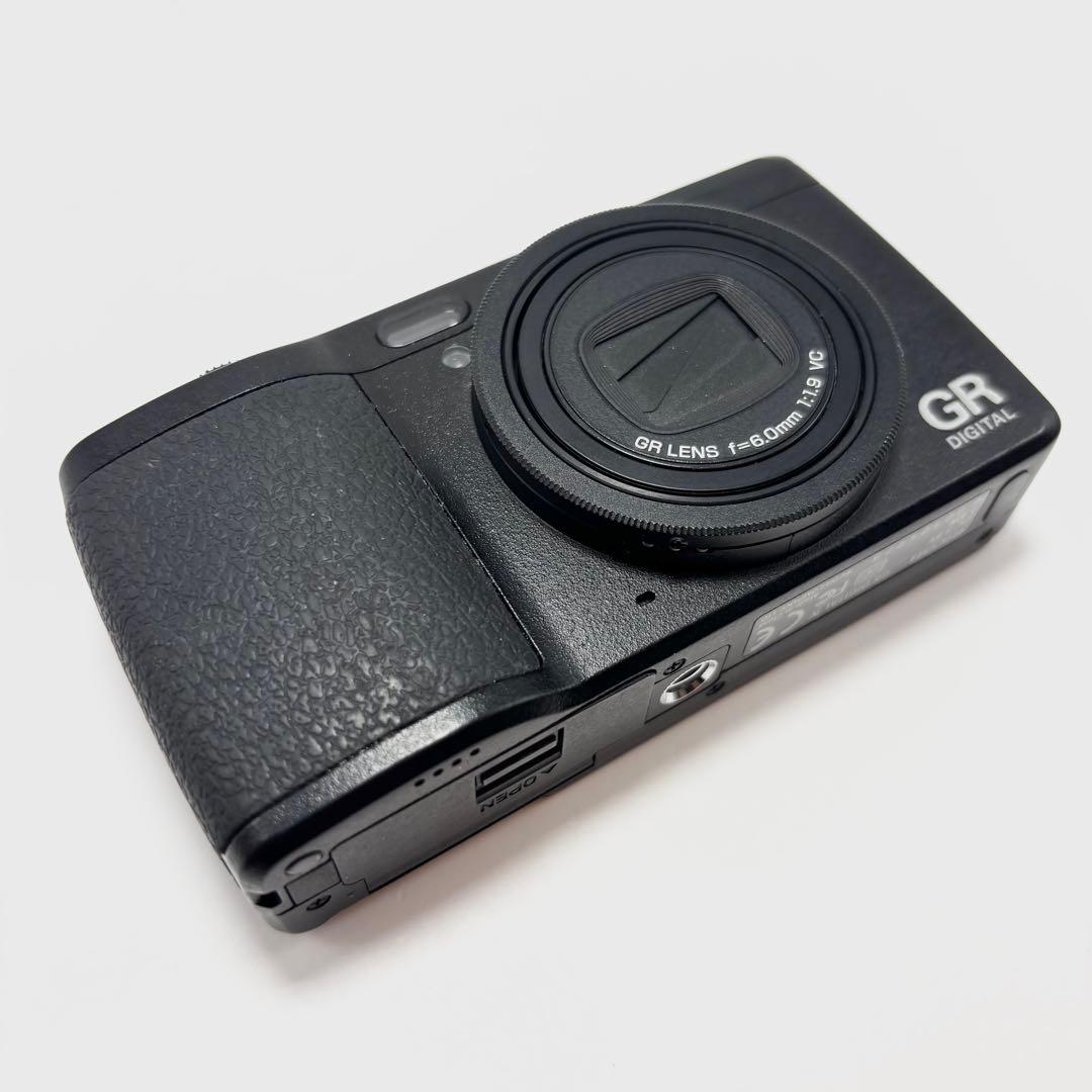 【美品】RICOH GR DIGITAL Ⅳ ブラック コンパクトデジタルカメラ