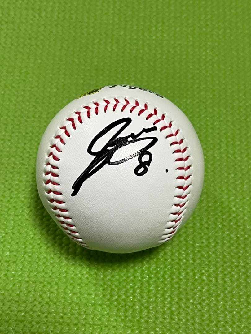 阪神タイガース 佐藤輝明 直筆サインボール 2025 沖縄キャンプ球