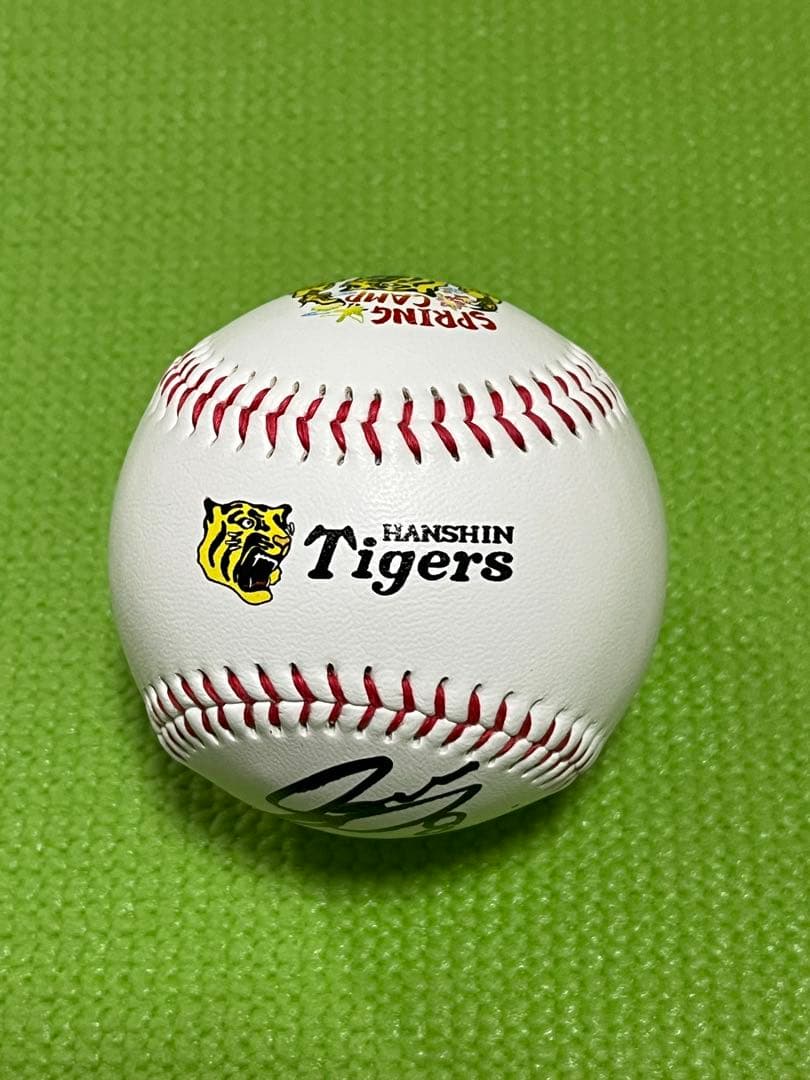 阪神タイガース 佐藤輝明 直筆サインボール 2025 沖縄キャンプ球