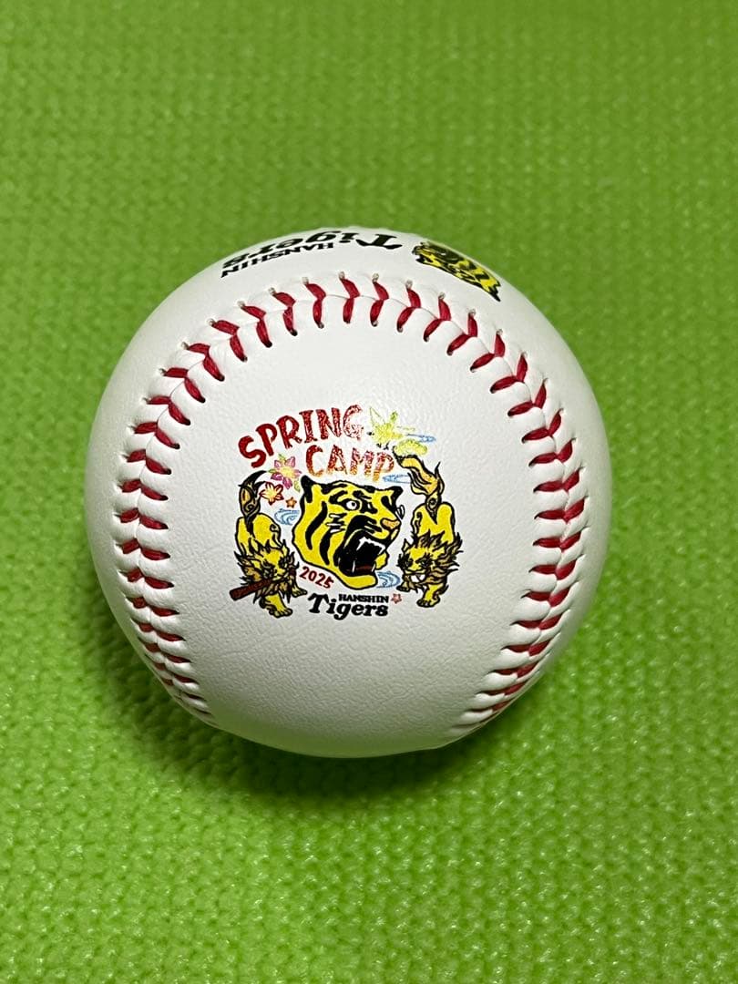 阪神タイガース 佐藤輝明 直筆サインボール 2025 沖縄キャンプ球