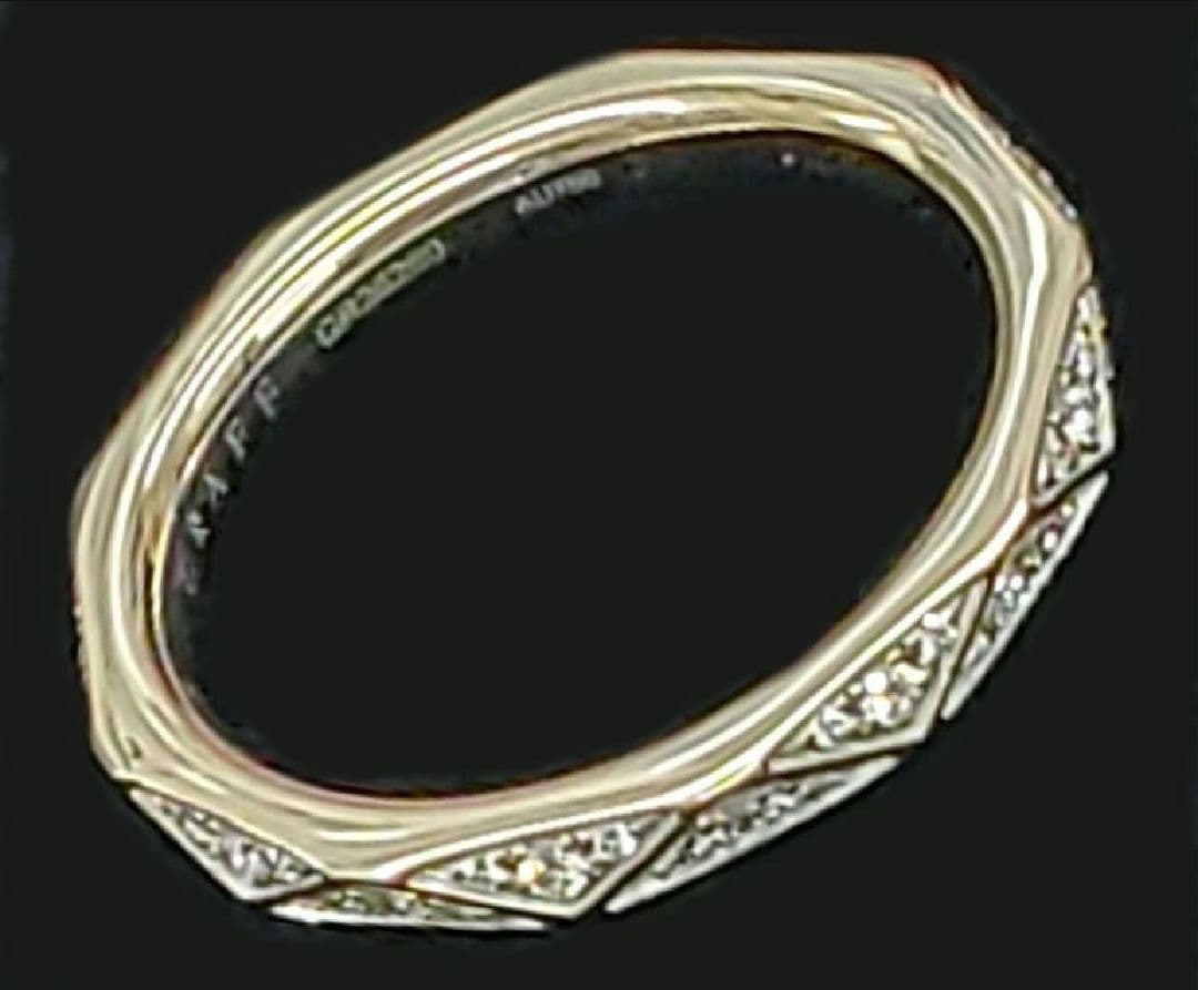 グラフ GRAFF ローレンスグラフ シグネチャー フルエタニティ リング 9号