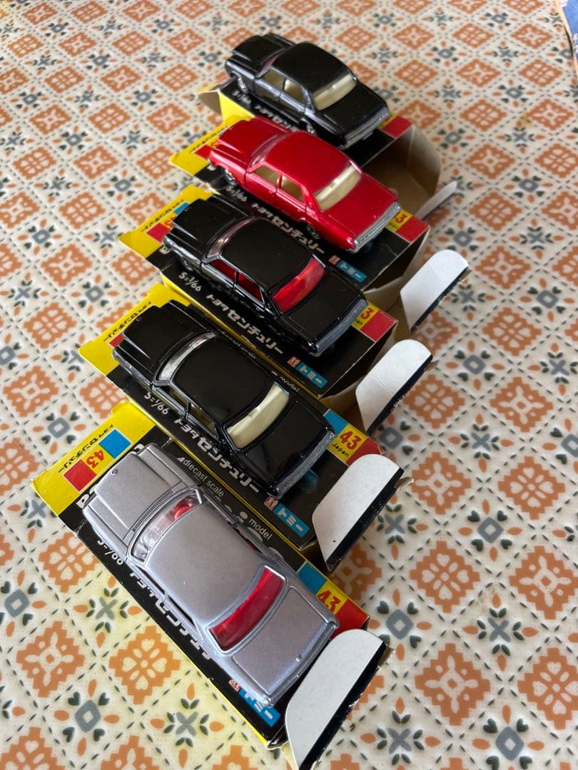 トミカ　43 センチュリー　黒箱　ヨネザワ　センチュリー　7台まとめ　美品