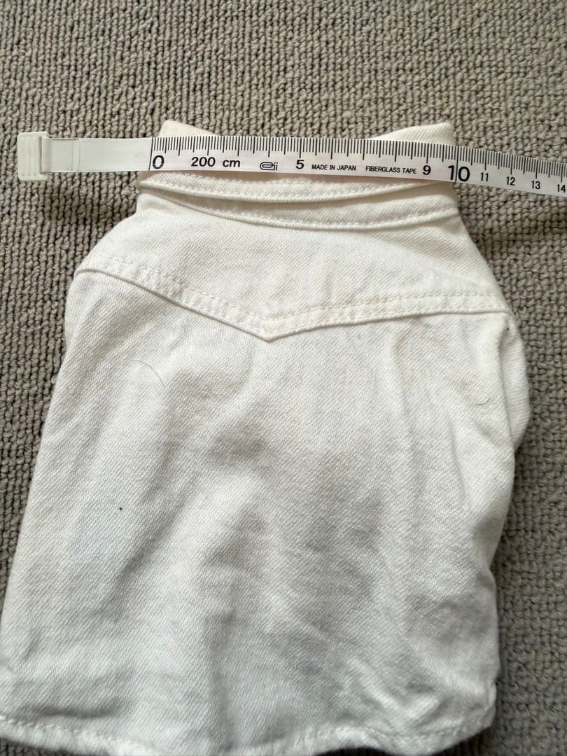 pp closet ホワイトデニムシャツ サイズ34