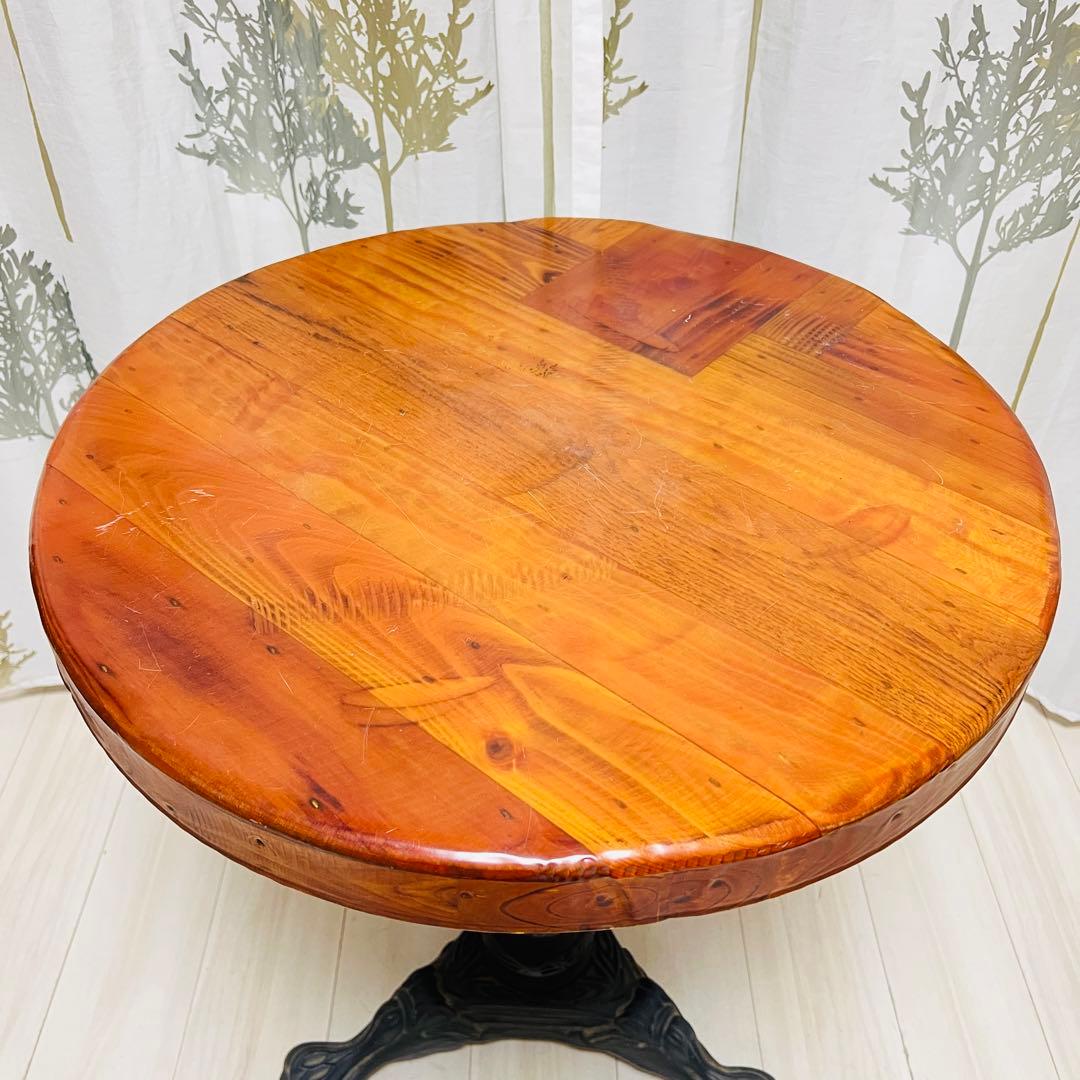 コーヒーテーブル　丸テーブル