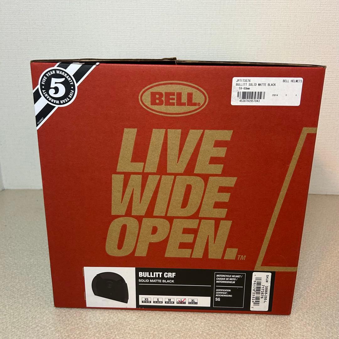新品未使用品　BELL bullitt フルフェイスヘルメット マットブラック