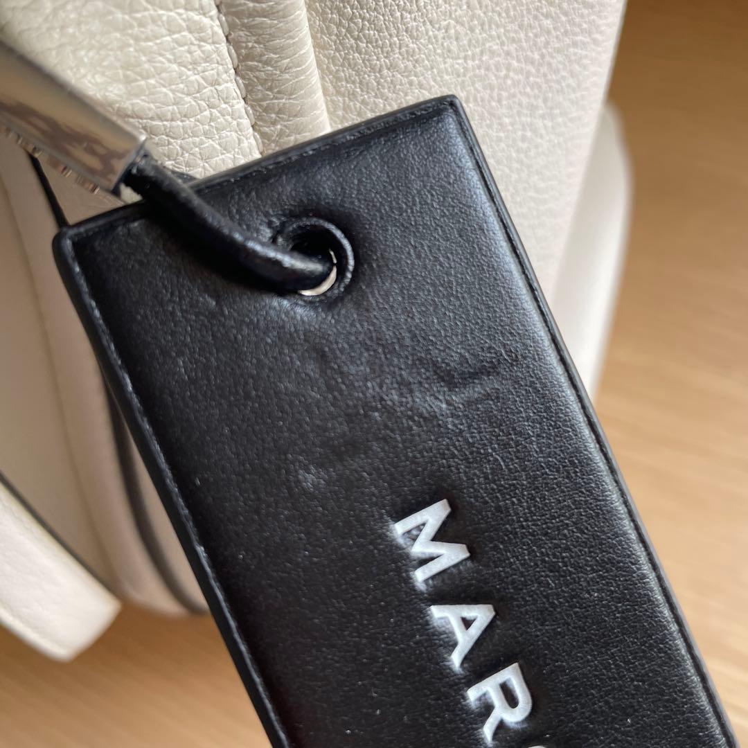 マーク•ジェイコブス　タグバッグ　2WAYショルダー/ハンドバッグ ホワイト