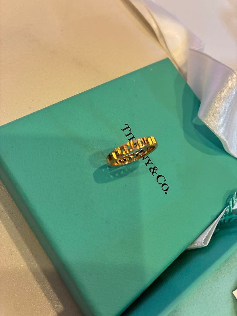 美品◽️ティファニー　トゥルーnarrowリング　11号