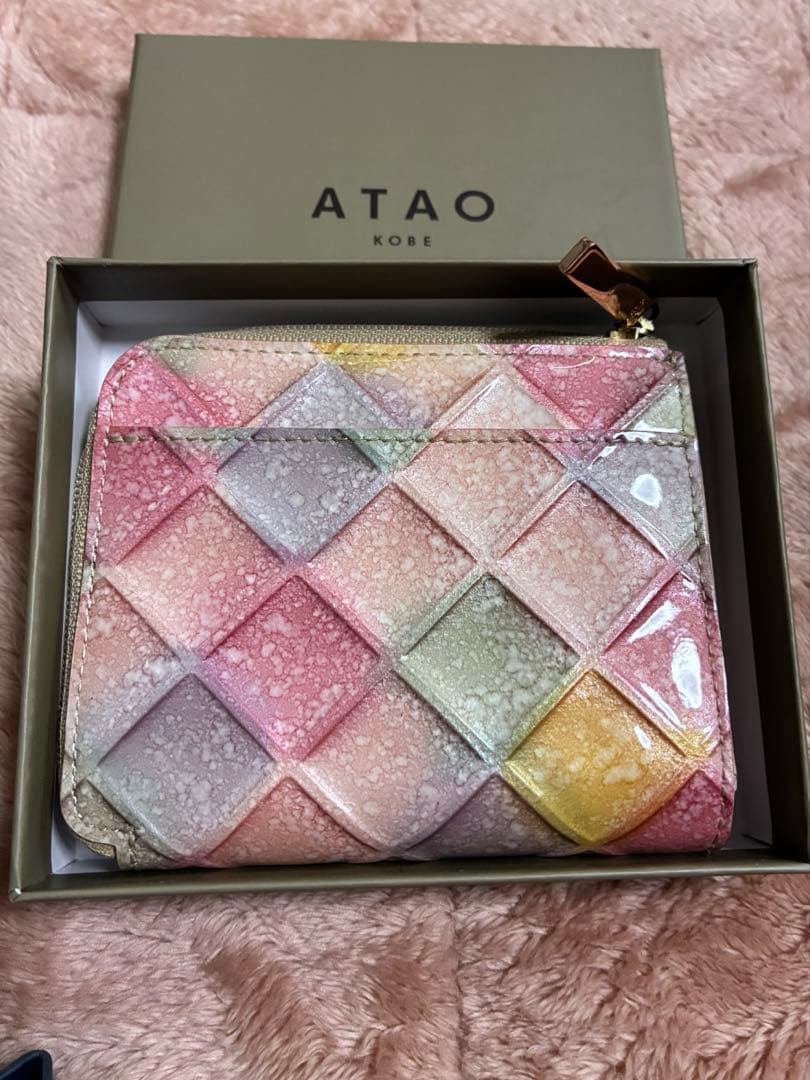 アタオ　atao 財布　ブロックパーティー