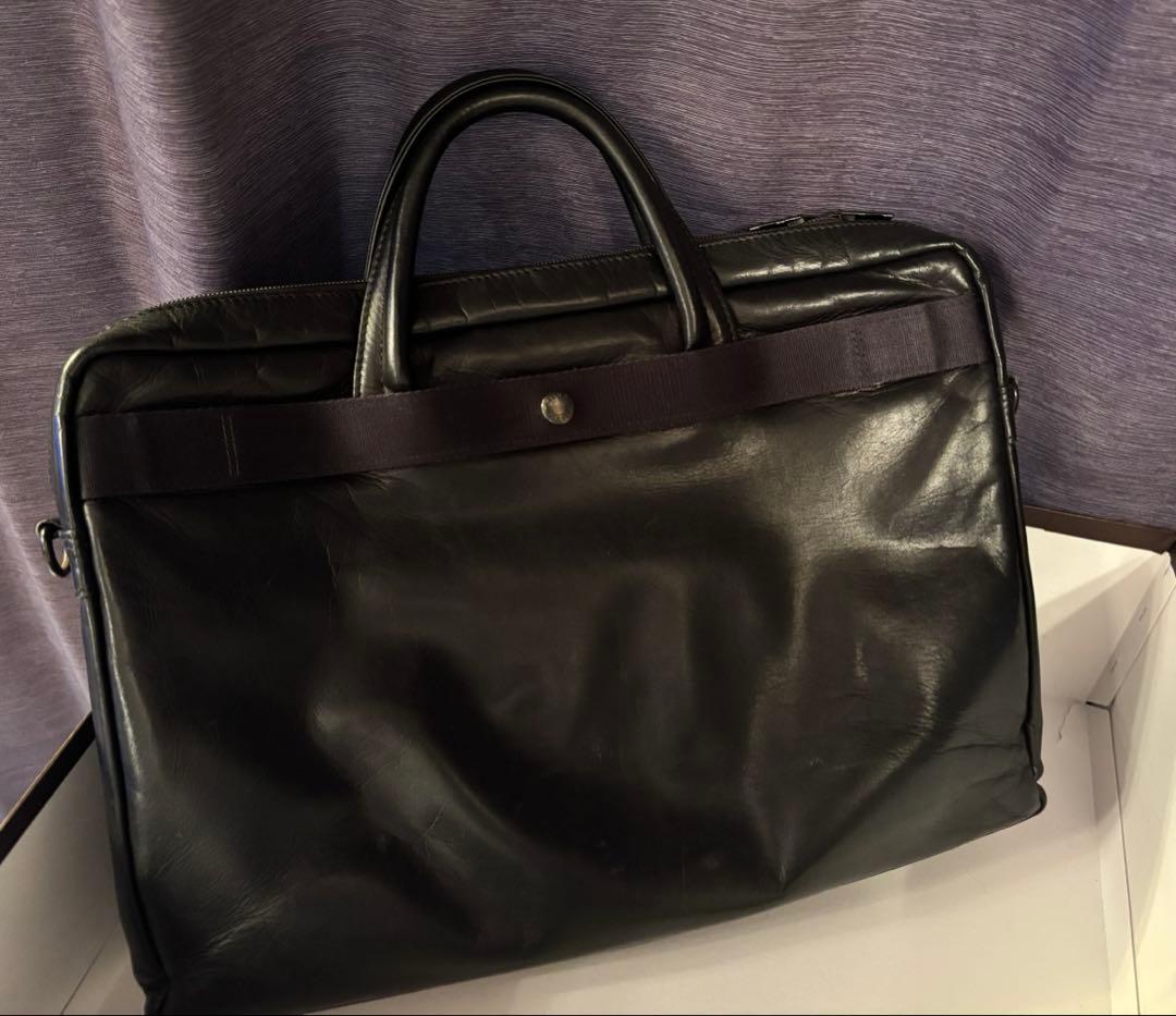 PORTER（吉田カバン）レザーブリーフケース ブラック(黒)日本製