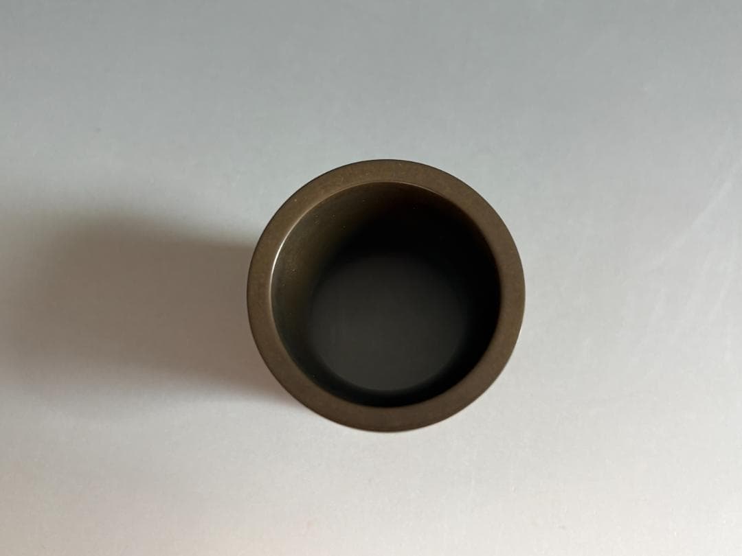 15代大西清右衛門　浄心　松竹梅　唐銅　蓋置　茶道具