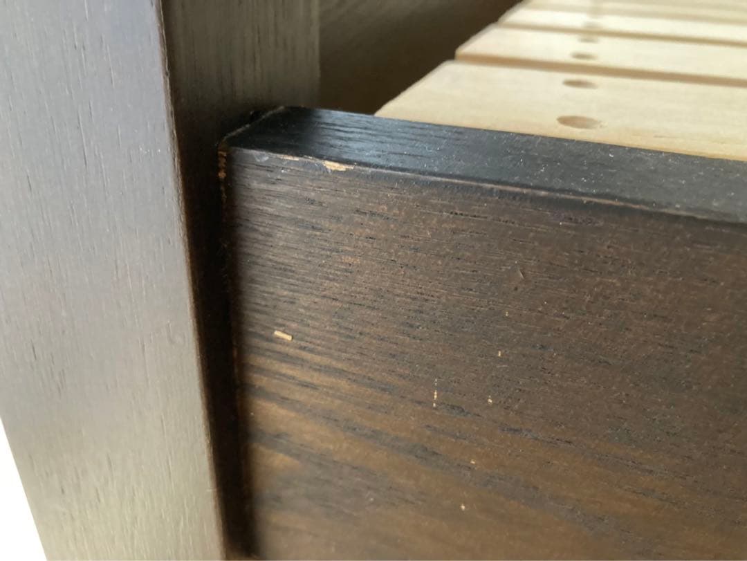 【東京都・直接引き渡し希望】無印良品　シングルベッドフレーム　ブラウン　おしゃれ