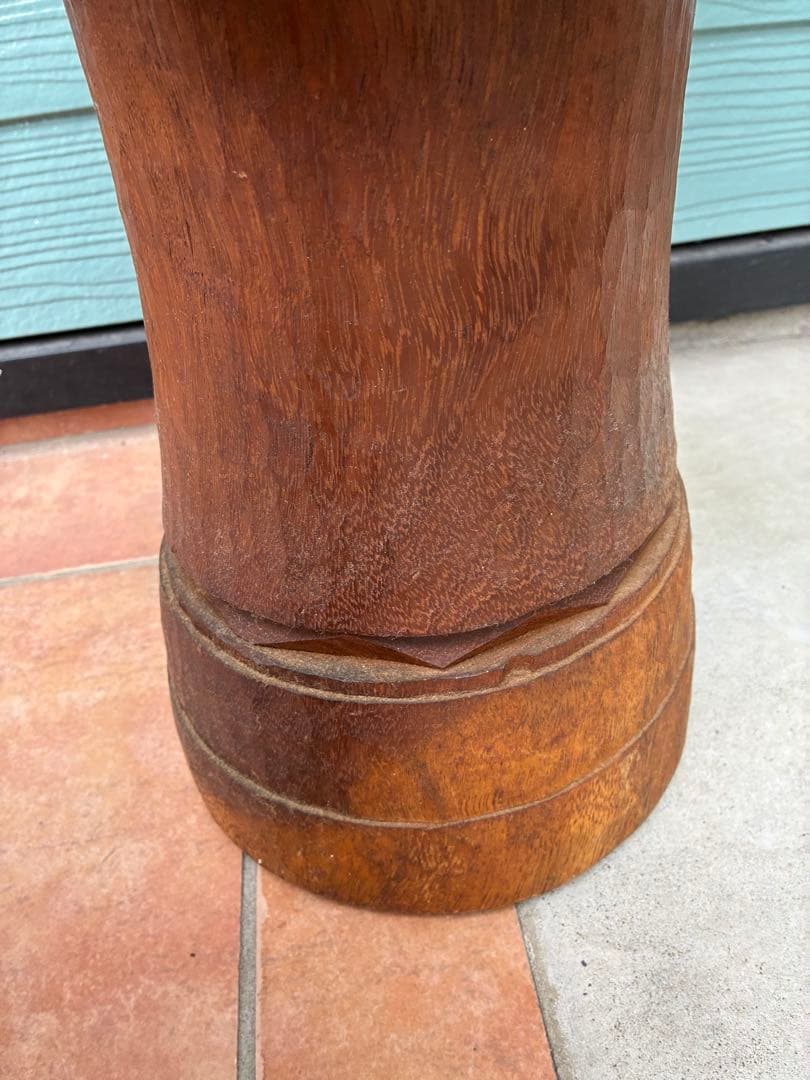 週末値下げ　ジャンベ　大型木製　メーカー製造国不明