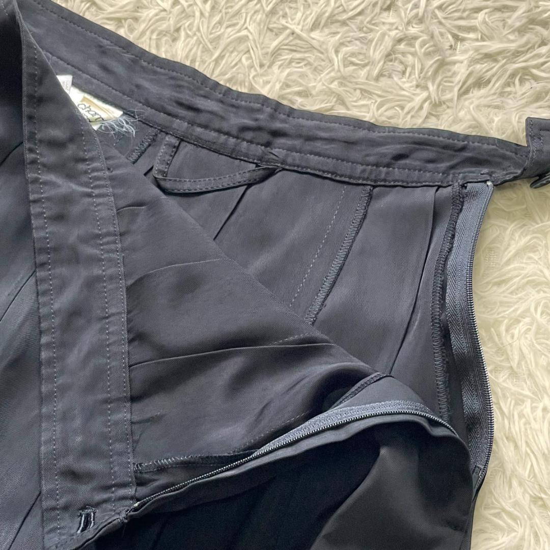 robe de chambre コムデギャルソン プリーツ フレアスカート 黒