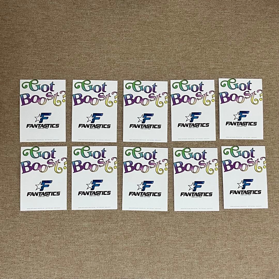 FANTASTICS 木村慧人 Got Boost? 特典 トレカ 絵柄A