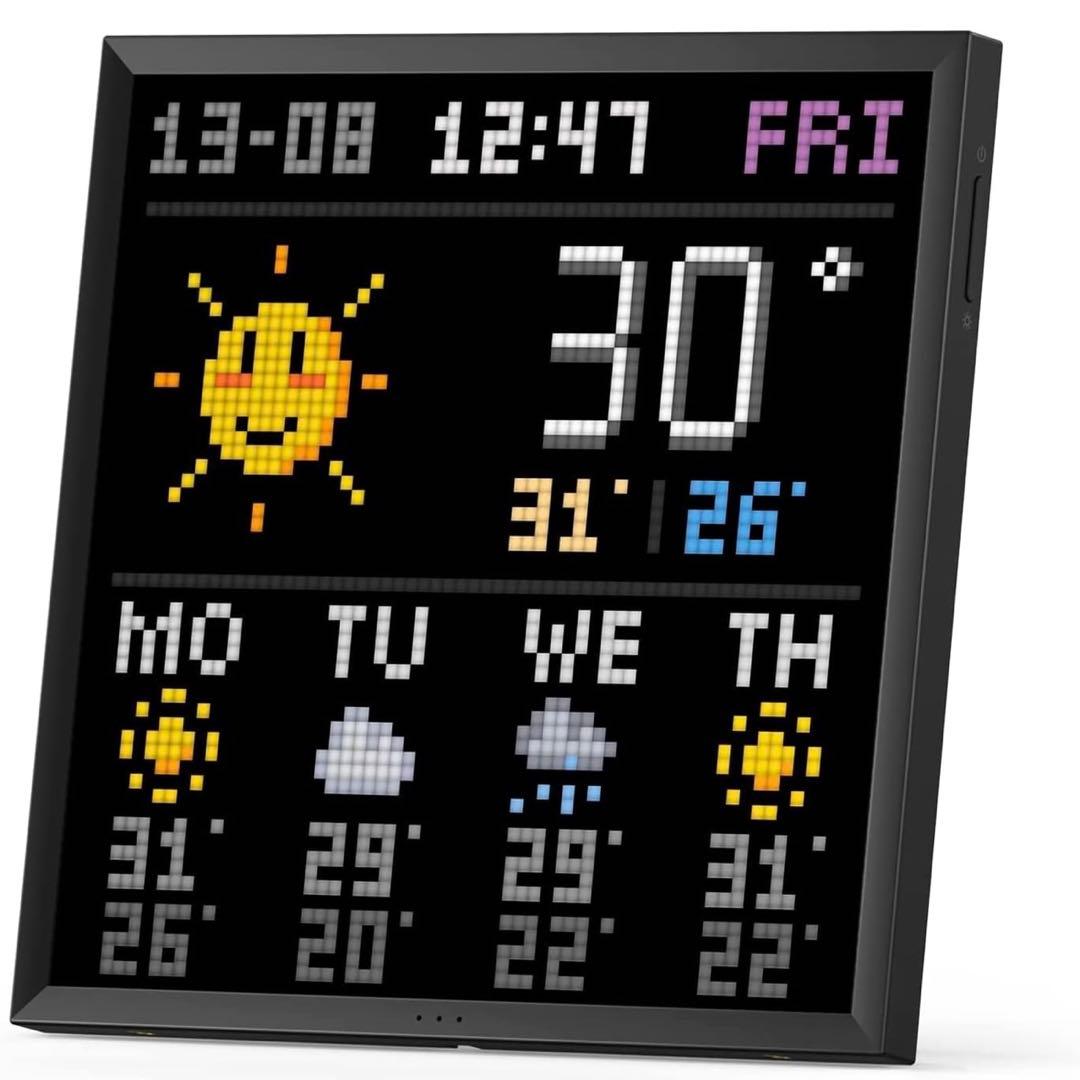 Divoom Pixoo 64 ピクセルフレーム デジタルフレーム 64*64