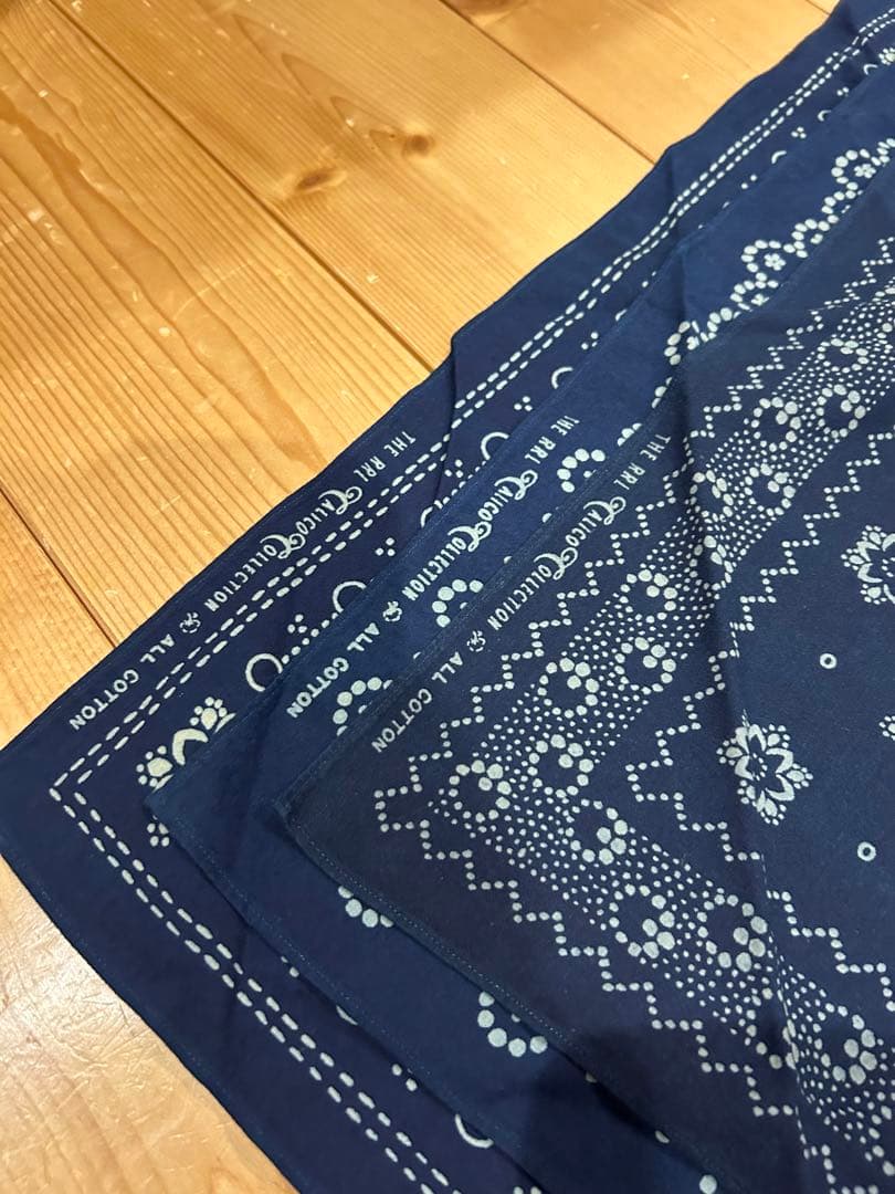 定価42900円！RRL ダブルアールエル バンダナ 3枚セット ヴィンテージ