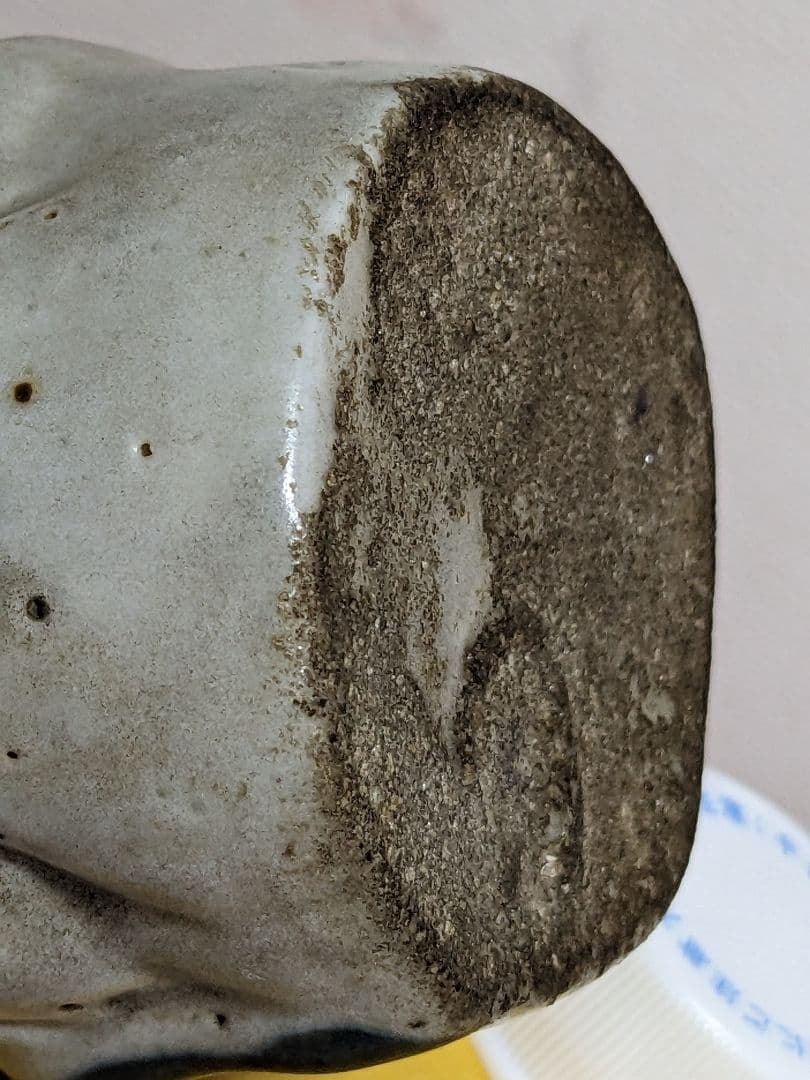 ⭐朝鮮陶磁 李朝中期 染付 桃形 水滴 文房四宝 コレクション骨董品アンティーク