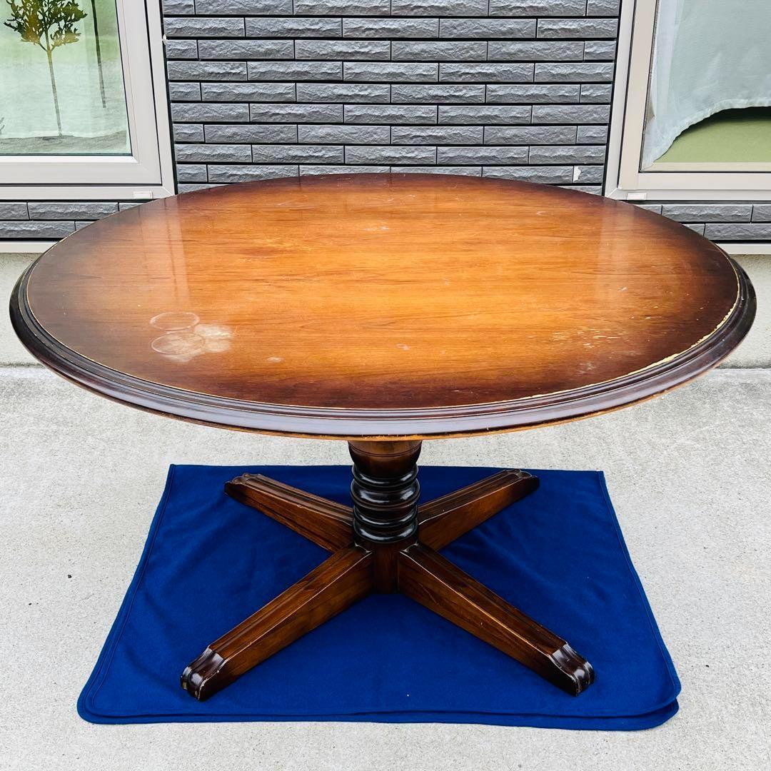 カリモク 丸テーブル 幅120 ダイニングテーブル 円形テーブル 円卓