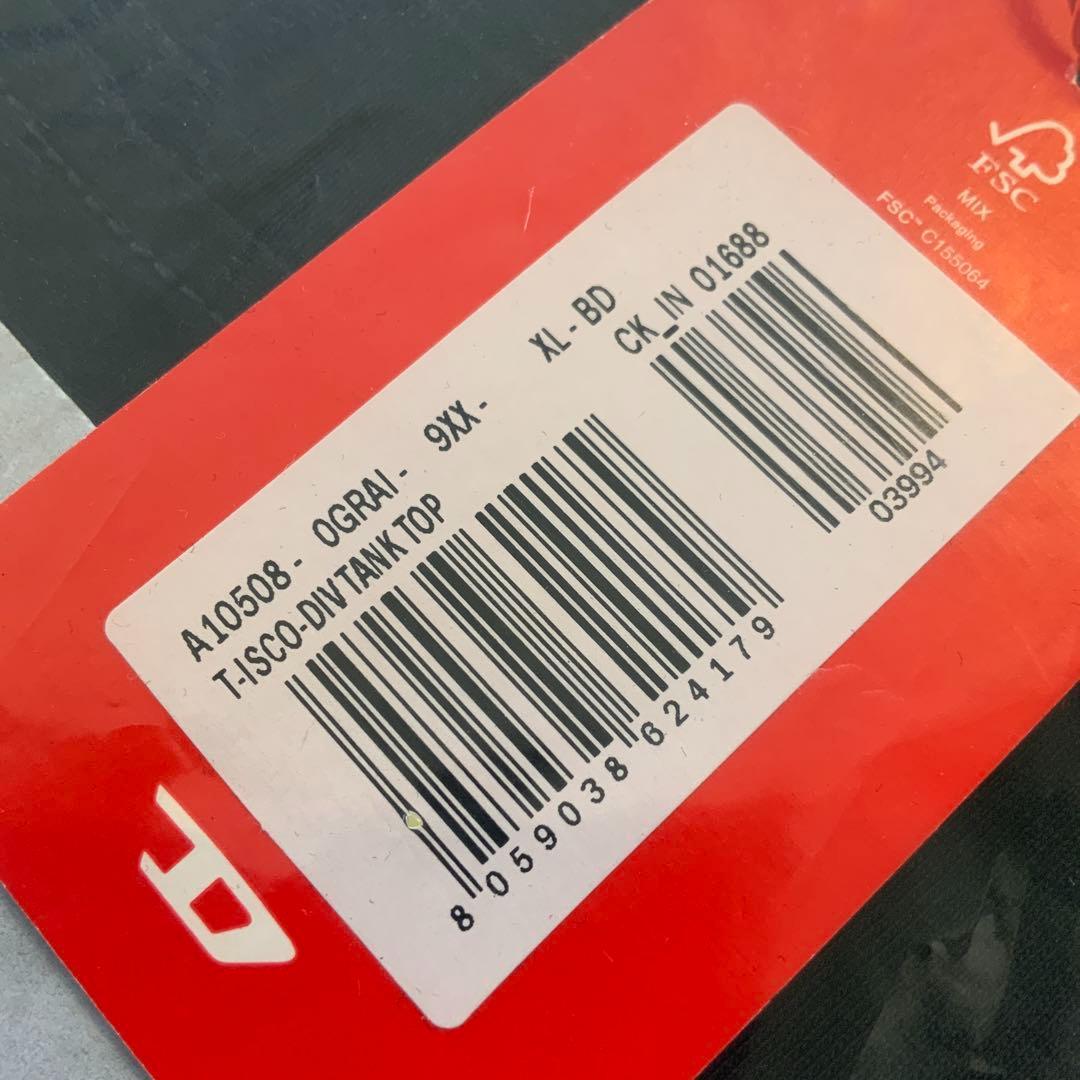 新品　ディーゼル　タンクトップ　XL　Ａ10508　ヴィンテージ ロゴ　1125