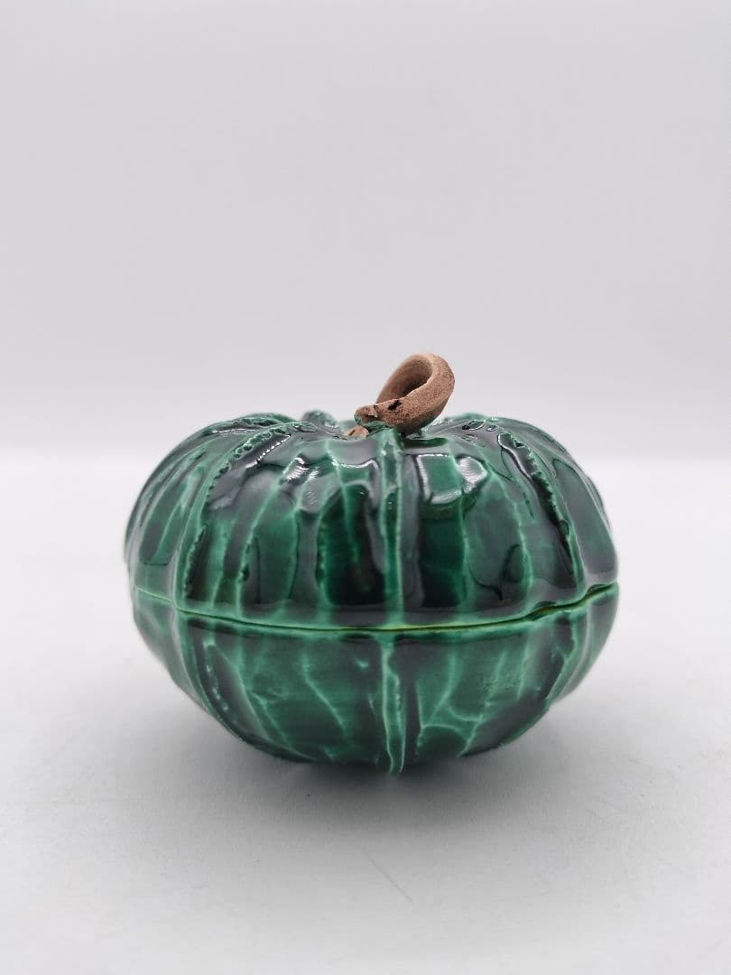 c424 【新品・未使用】交趾 南瓜 今岡三四郎 木箱 茶道具