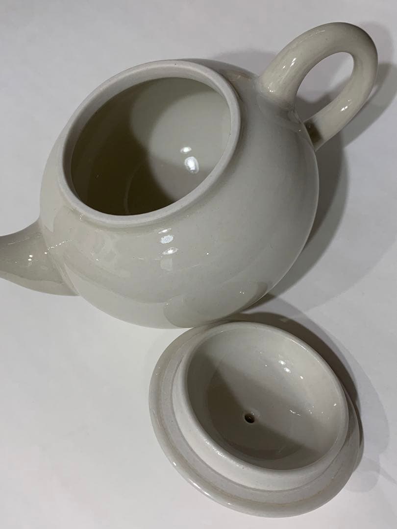 砥部焼　淡黄磁　急須