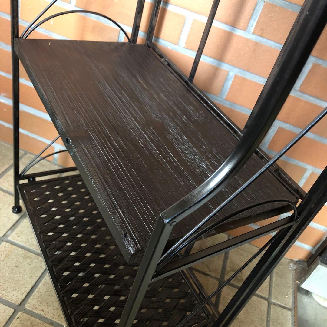 アイアンラック　ガーデニング雑貨アンティーク　フラワースタンド　プランターラック