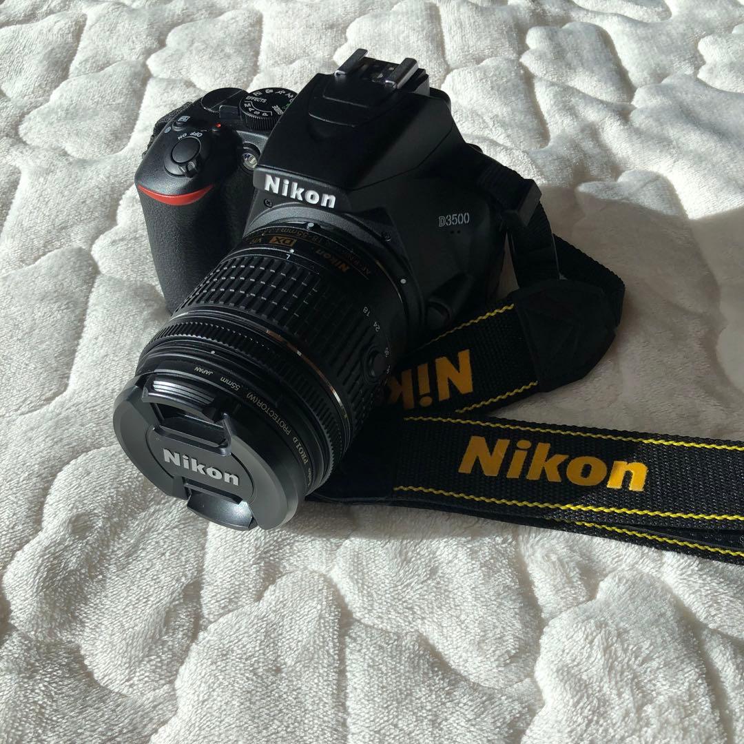 【美品】Nikon D3500 デジタル一眼レフ レンズ2台付